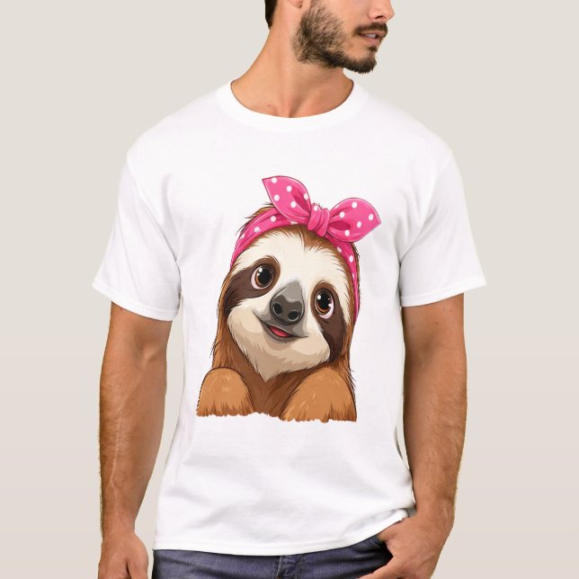 Sloth  Design Sloth T-Shirt (Vorderseite)