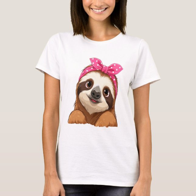 Sloth  Design Sloth T-Shirt (Vorderseite)