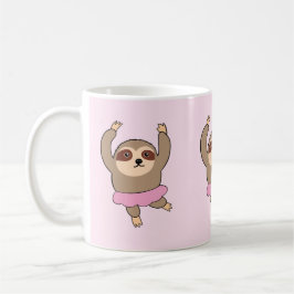 Sloth Dog Ballett-Tasse Kaffeetasse