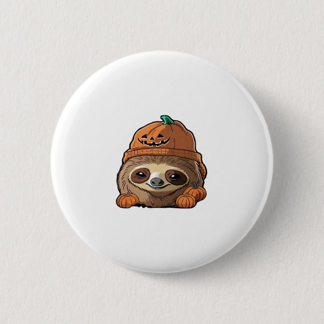 Sloth espuki sison halloween Classic T - Shirt Button (Vorderseite)