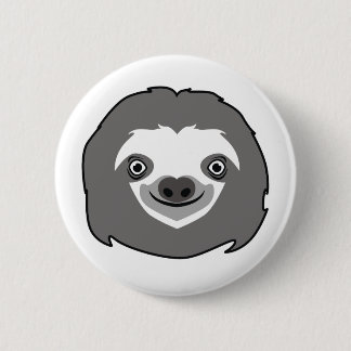 Sloth Face Button