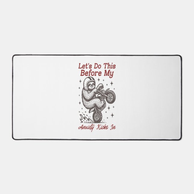 Sloth Faisons ça avant que mon anxiété ne s'instal (Recto)