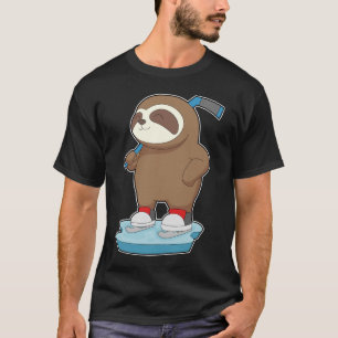 Sloth Field Hockey Hockey-Hockey-Stab Sport T-Shirt