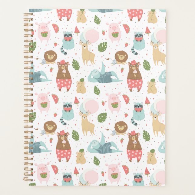 Sloth & Friends Pattern Planer (Vorderseite)