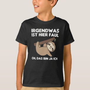 Sloth Funny Sprichwort Relaxter Sloth T-Shirt