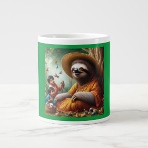 Sloth Grandma Jumbo-Tasse