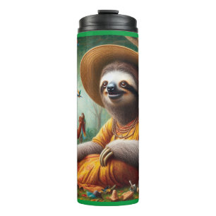Sloth Grandma Thermosbecher