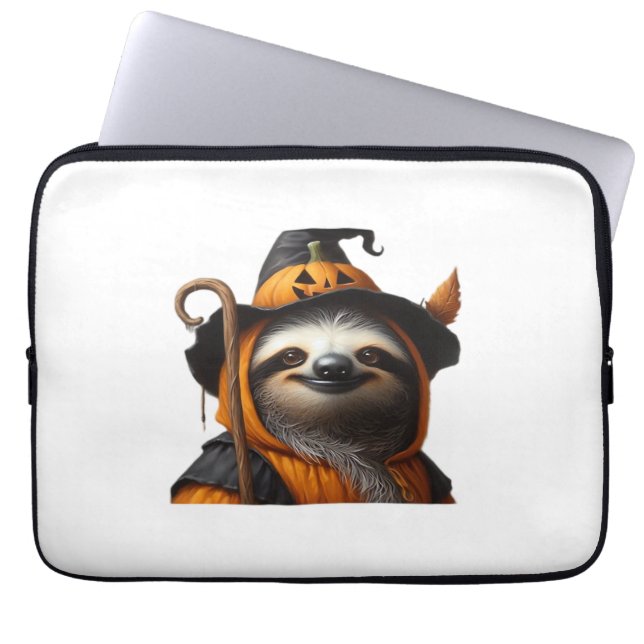 Sloth Halloween Classic T-Shirt Laptopschutzhülle (Vorderseite)
