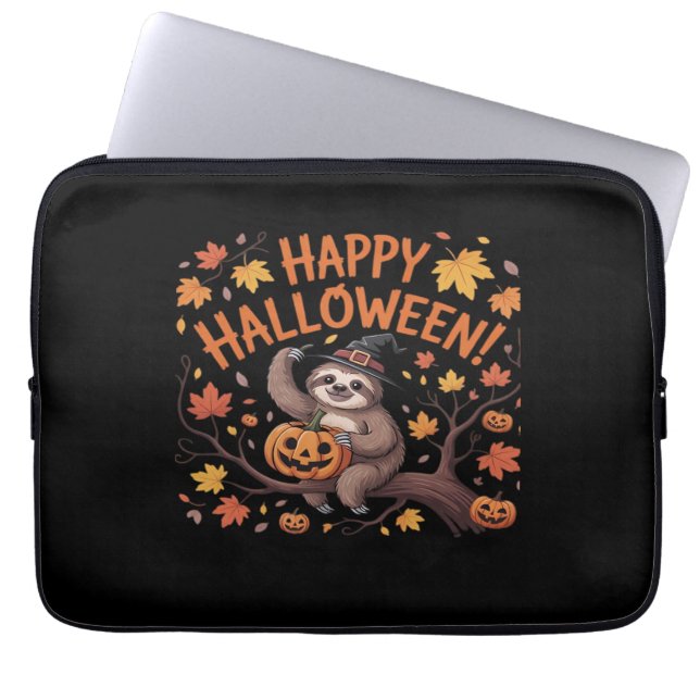 Sloth Halloween Day Classic T-Shirt Laptopschutzhülle (Vorderseite)