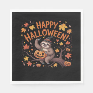 Sloth Halloween Day Oversified T - Shirt Serviette