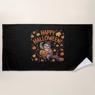 Sloth Halloween Day Oversified T - Shirt Strandtuch