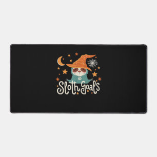 Sloth Halloween Goals Classic T - Shirt Schreibtischunterlage