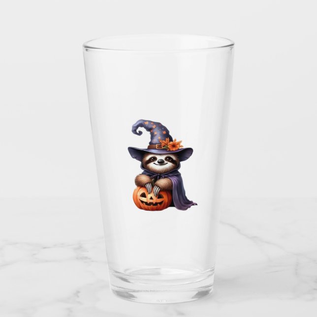 Sloth Halloween Outfit Classic T - Shirt Glas (Vorderseite)