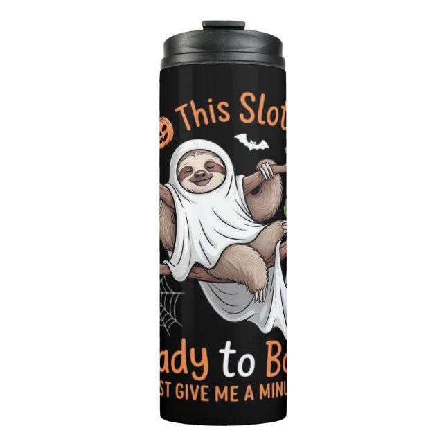 Sloth Halloween Sloths Cute Bat Vampire Essential  Thermosbecher (Vorderseite)