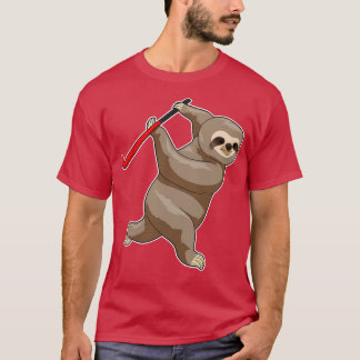 Sloth Hockey Hockey T-Shirt