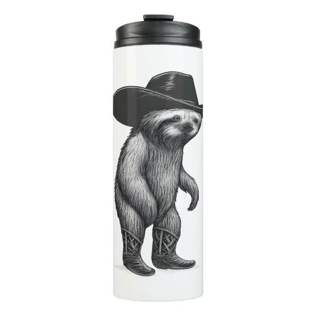 Sloth Howdy Sloth Thermosbecher (Vorderseite)