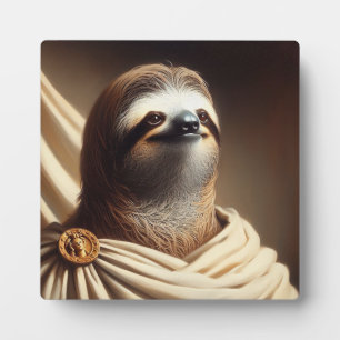 Sloth im antiken Rom Fotoplatte
