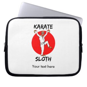 Sloth Karate Laptopschutzhülle
