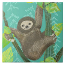 Sloth Keramik Kitchen Tile