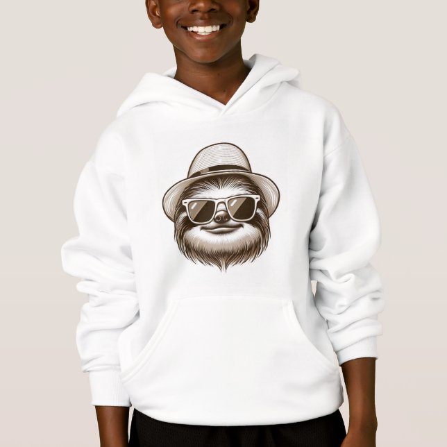 Sloth Kids Hoodie (Vorderseite)