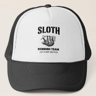 SLOTH-LAUFENDES TEAM, LIESS US-NICKERCHEN TRUCKERKAPPE