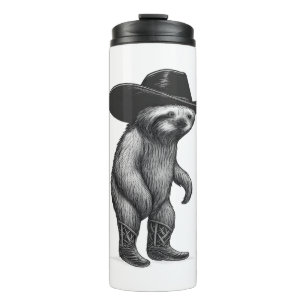 Sloth Lazy Sleepy Sloth Thermosbecher