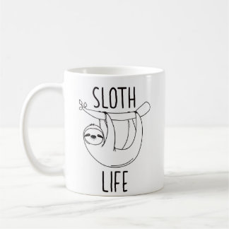 Sloth-Leben-Tasse Kaffeetasse