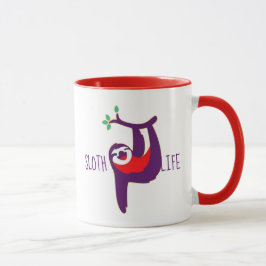 Sloth Life-Tasse Tasse