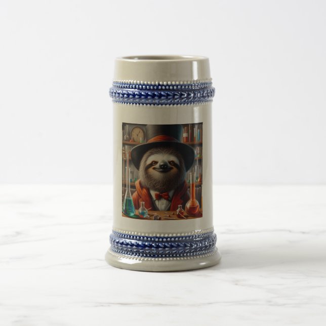Sloth Mad Scientist Bierglas (Mittel)