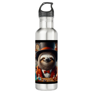 Sloth Mad Scientist Edelstahlflasche