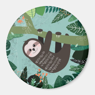 Sloth Magnet