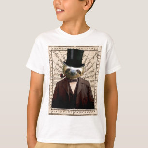 Sloth-Mann viktorianisches Steampunk anthropomorph T-Shirt