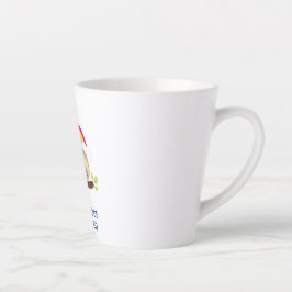 Sloth-Modus aktiviert lustige Illustration Milchtasse