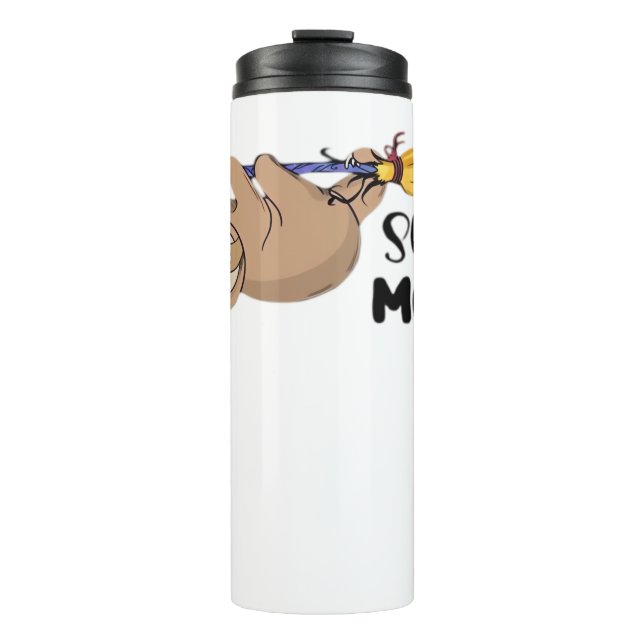 Sloth-Modus Classic T-Shirt Thermosbecher (Vorderseite)