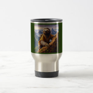 Sloth Mountain Climbing Reisebecher
