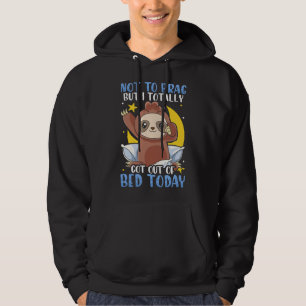 Sloth nicht zu bummeln, aber ich komplett aus dem hoodie