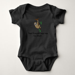 Sloth-Nickerchen-Baby-Spielanzug Baby Strampler