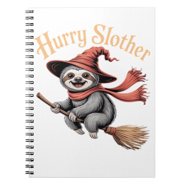 Sloth Niedlich Halloween Witz Funny Essential T -  Notizblock (Vorderseite)