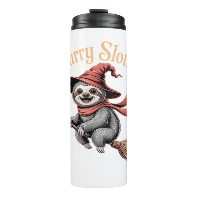 Sloth Niedlich Halloween Witz Funny Essential T -  Thermosbecher (Vorderseite)