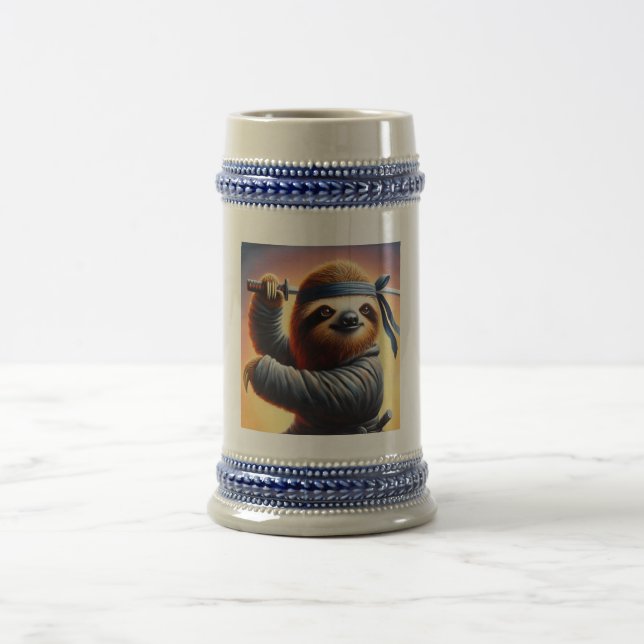 Sloth Ninja Bierglas (Mittel)