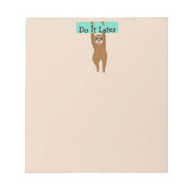 Sloth Notepad