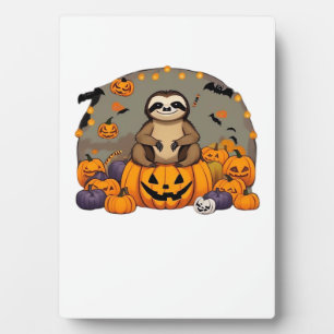 Sloth-o-ween Classic-T - Shirt Fotoplatte