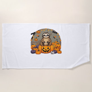Sloth-o-ween Classic-T - Shirt Strandtuch
