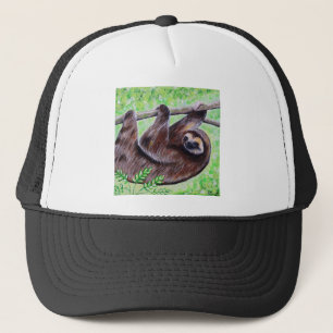 Sloth Painting Truckerkappe