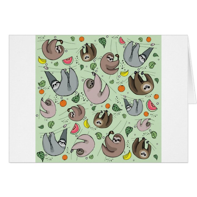 Sloth Party (Vorderseite (Horizontal))