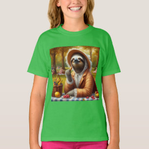 Sloth Picnic T-Shirt
