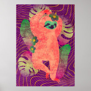 Sloth Poster