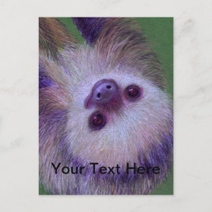 Sloth Postkarte