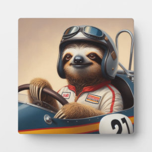 Sloth Racecar Treiber Fotoplatte