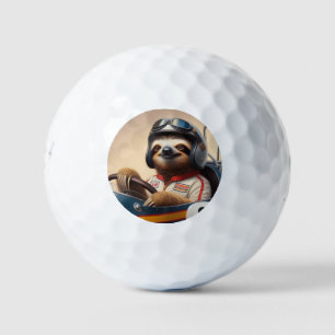 Sloth Racecar Treiber Golfball